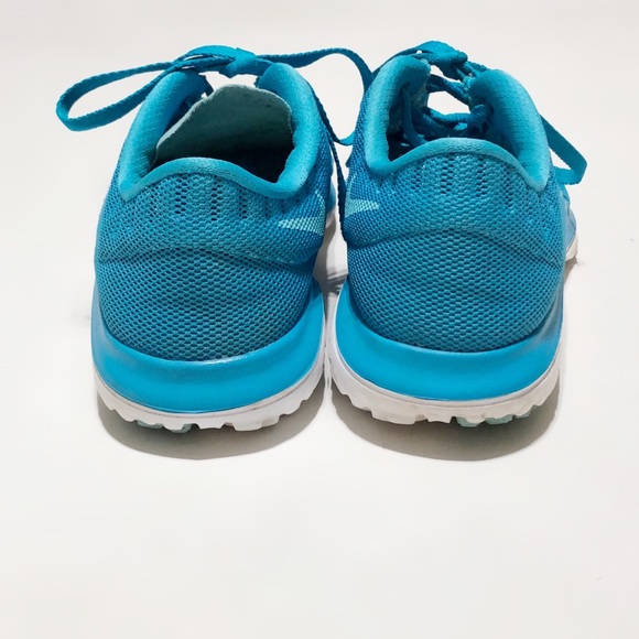 Nike Fitsole Lite Run 2 Aqua Blue Running Shoes - Picture 5 of 11